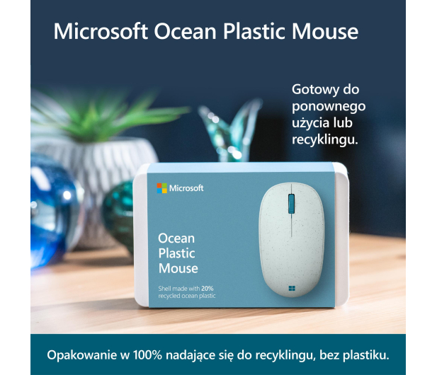 MICROSOFT Ocean plastic Mouse - 695189 - zdjęcie 6